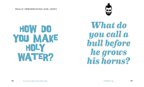 THE LITTLE BOOK OF ULTIMATE DAD JOKES - ORANGE HIPPO!